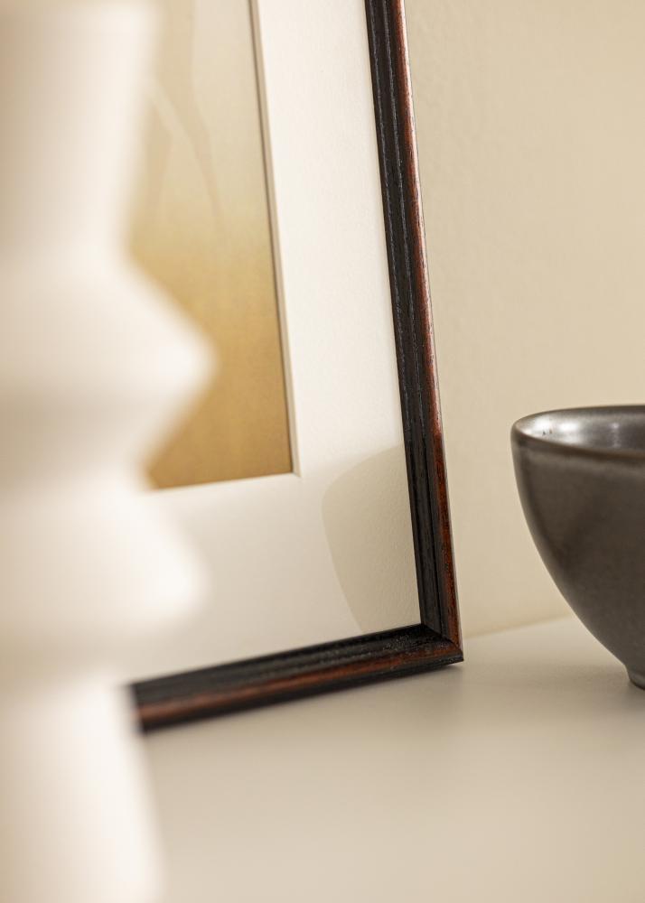 Ramme Horndal Akrylglass Valnøtt 40x40 cm