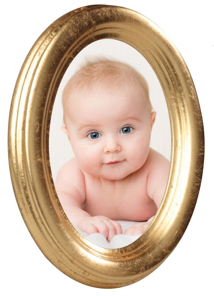 Molly Oval Gull 30x40 cm