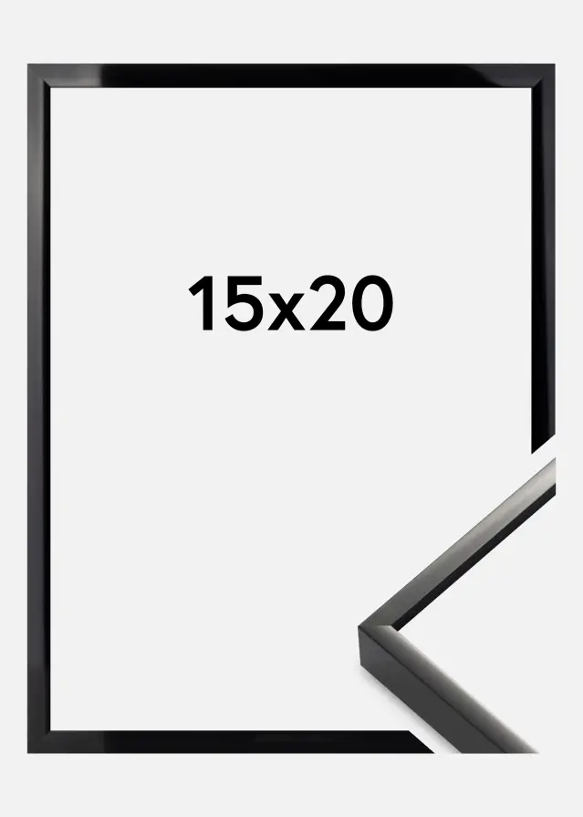 Ramme Nielsen Premium Alpha Blank Svart 15x20 cm