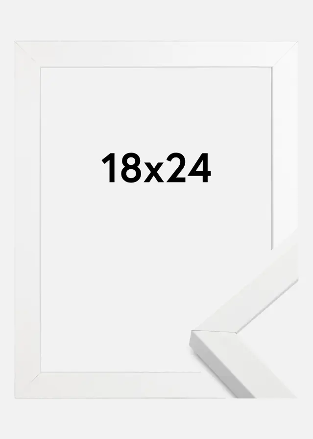 Ramme Amanda Box Hvit 18x24 cm