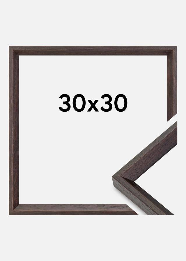 Ramme Globe Akrylglass Espresso 30x30 cm