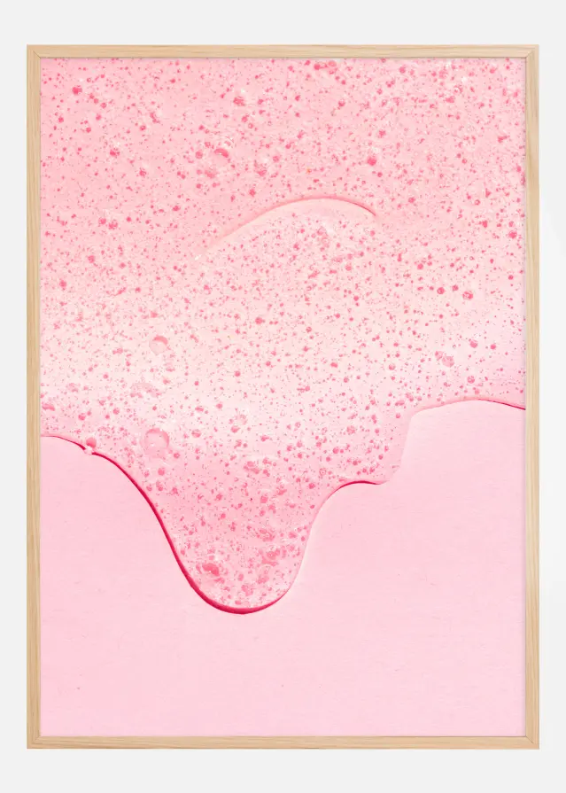 Pink Bubbles Plakat