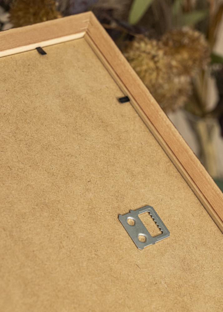 Ramme Siljan Brun 45x45 cm - Passepartout Hvit 14x14 inches