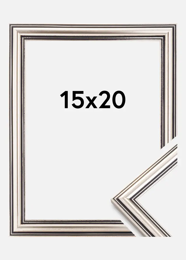 Ramme Tango Sølv 15x20 cm