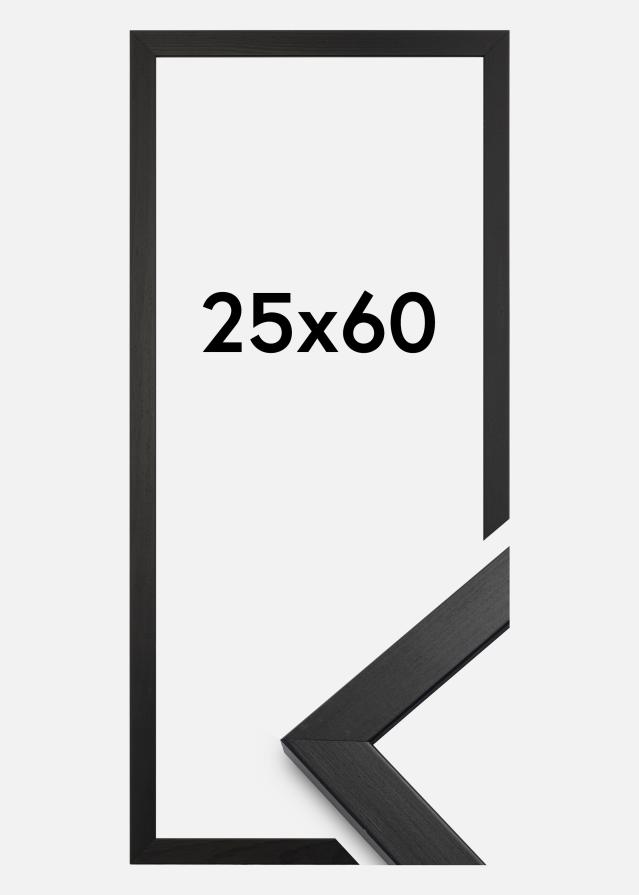 Ramme Stilren Akrylglass Svart 25x60 cm
