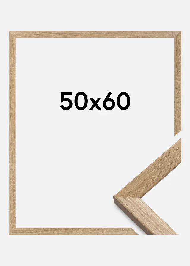 Ramme Fiorito Akrylglass Lys Eik 50x60 cm