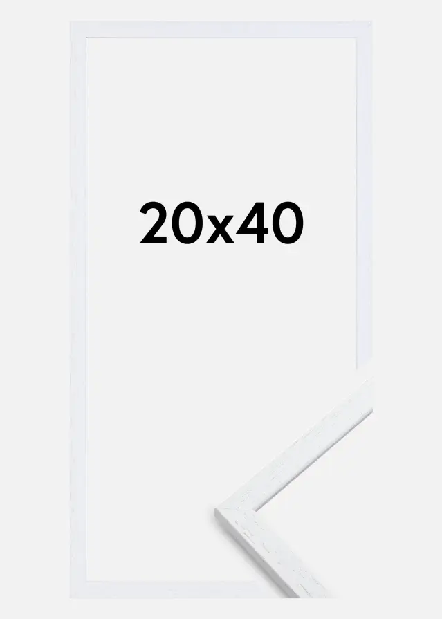 Ramme Edsbyn Akrylglass Warm White 20x40 cm