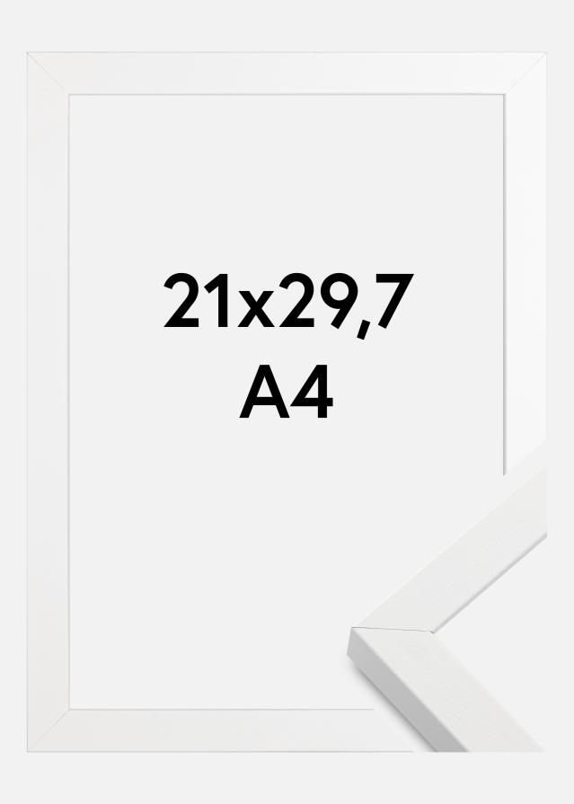 Ramme Amanda Box Hvit 21x29,7 cm (A4)