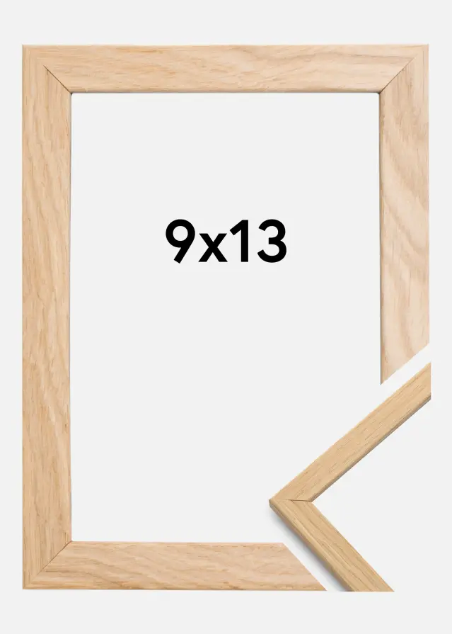 Ramme Edsbyn Akrylglass Eik 9x13 cm