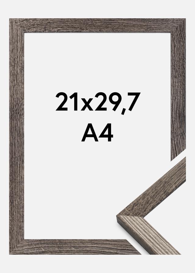 Ramme Fiorito Akrylglass Valnøtt 21x29,7 cm (A4)