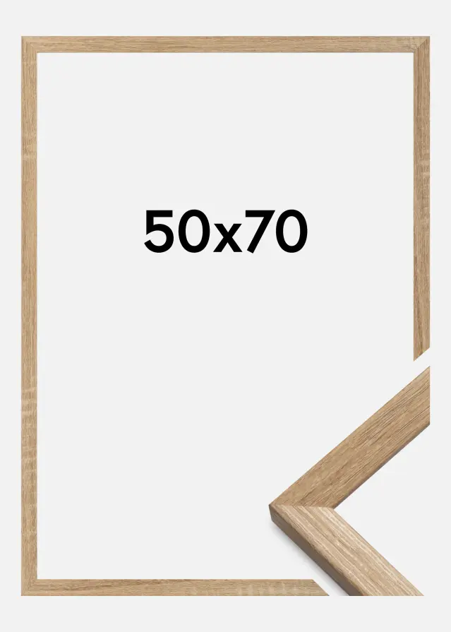 Ramme Fiorito Akrylglass Lys Eik 50x70 cm