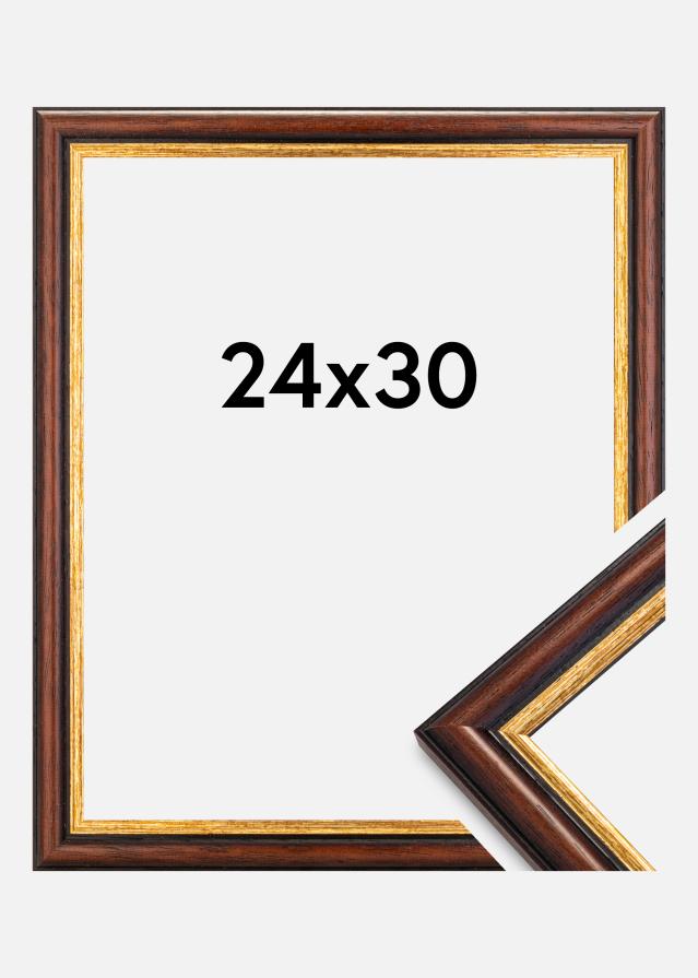 Ramme Siljan Akrylglass Brun 24x30 cm