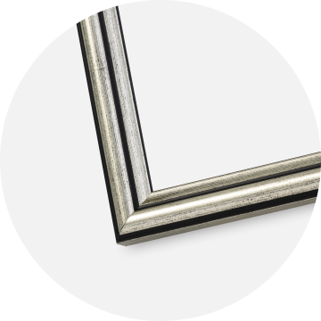 Ramme Horndal Akrylglass Sølv 9x13 cm