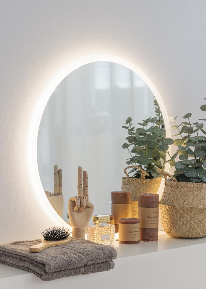 KAILA Speil Frost LED 100 cm Ø