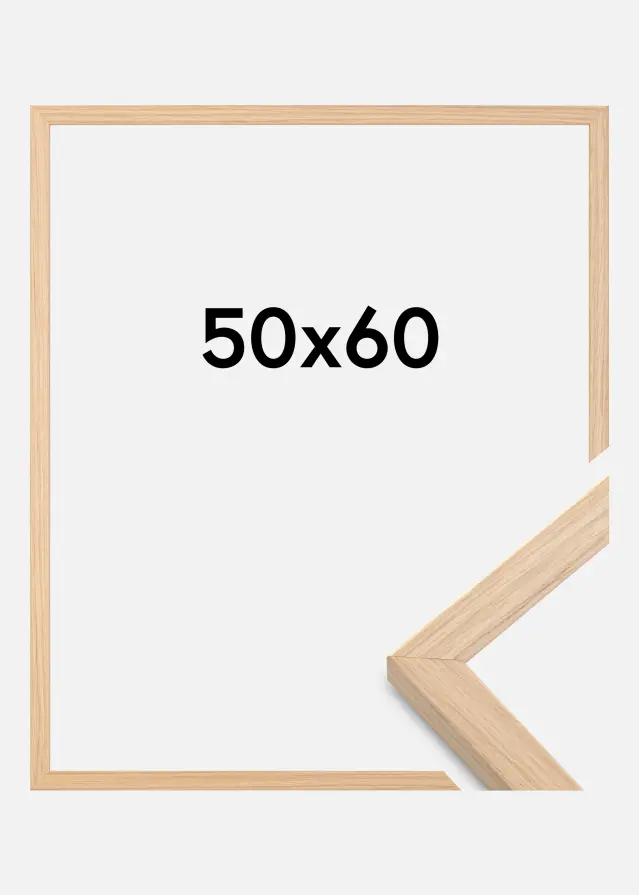 Ramme Grimsåker Akrylglass Eik 50x60 cm