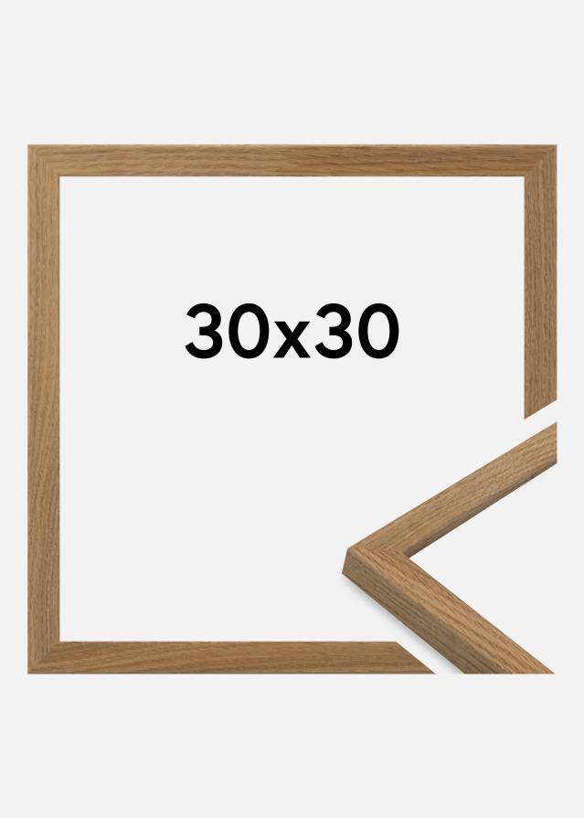 Ramme Salisbury Akrylglass Eik 30x30 cm