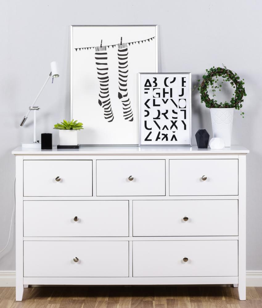 Ramme Decoline Sølv 30x91 cm