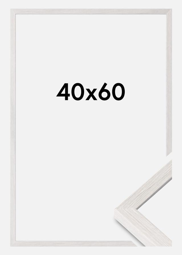 Ramme Ares Akrylglass White Oak 40x60 cm