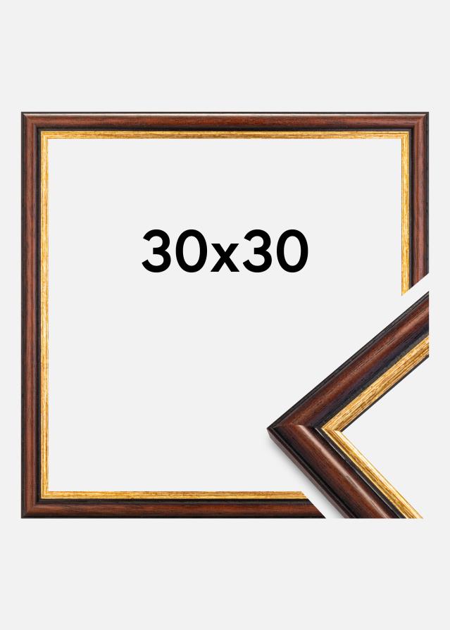 Ramme Siljan Brun 30x30 cm