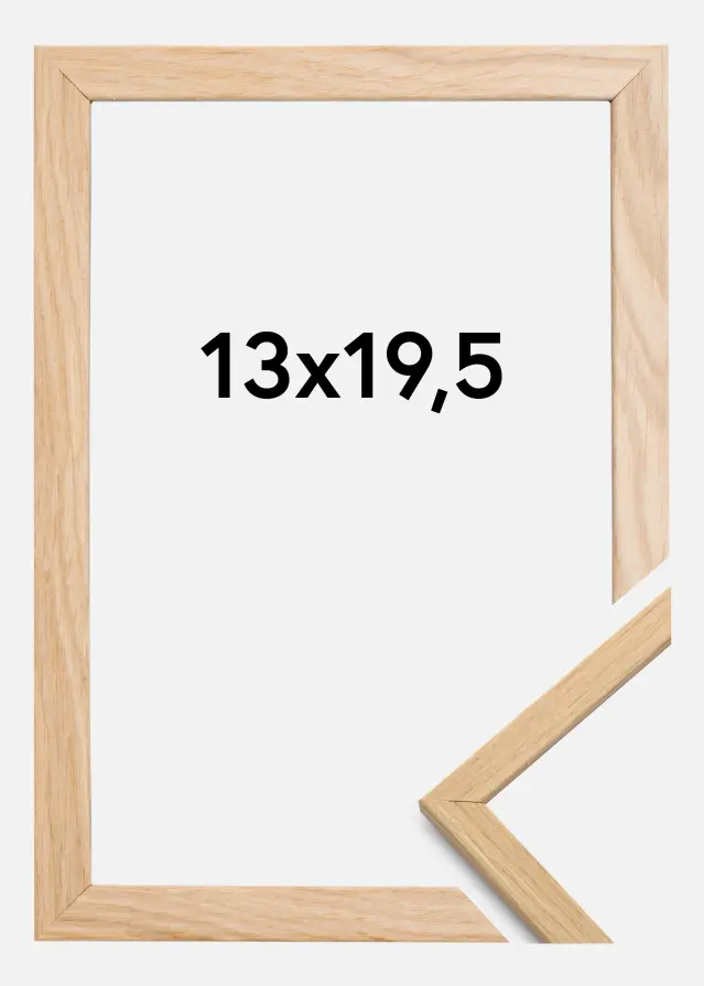 Ramme Edsbyn Akrylglass Eik 13x19,5 cm