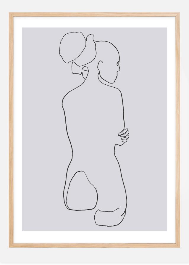 Female lines I Plakat