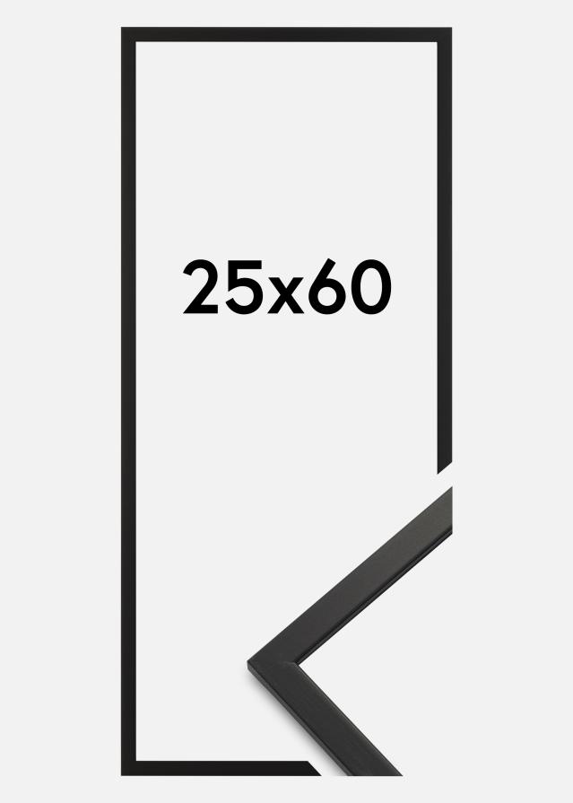 Ramme Edsbyn Akrylglass Svart 25x60 cm