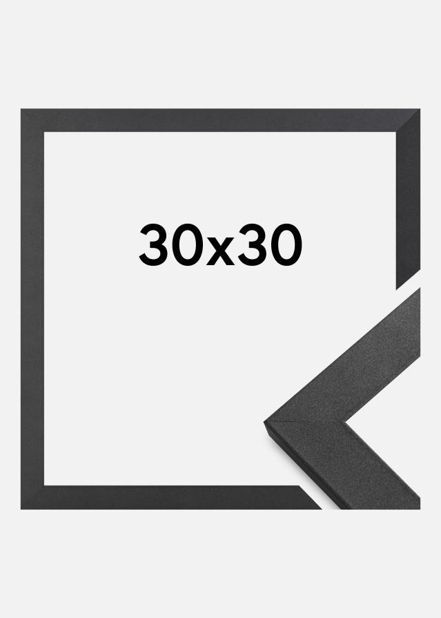 Ramme Graphite Wood Akrylglass 30x30 cm