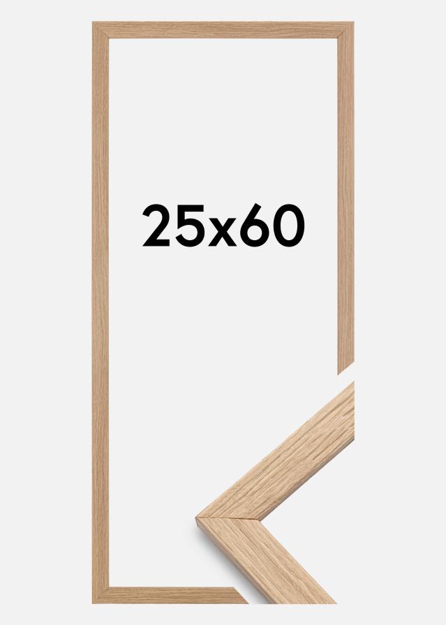 Ramme Stilren Akrylglass Eik 25x60 cm
