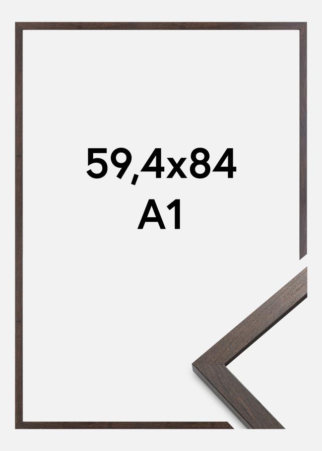 Ramme Trendy Akrylglass Valnøtt 59,4x84,1 cm (A1)