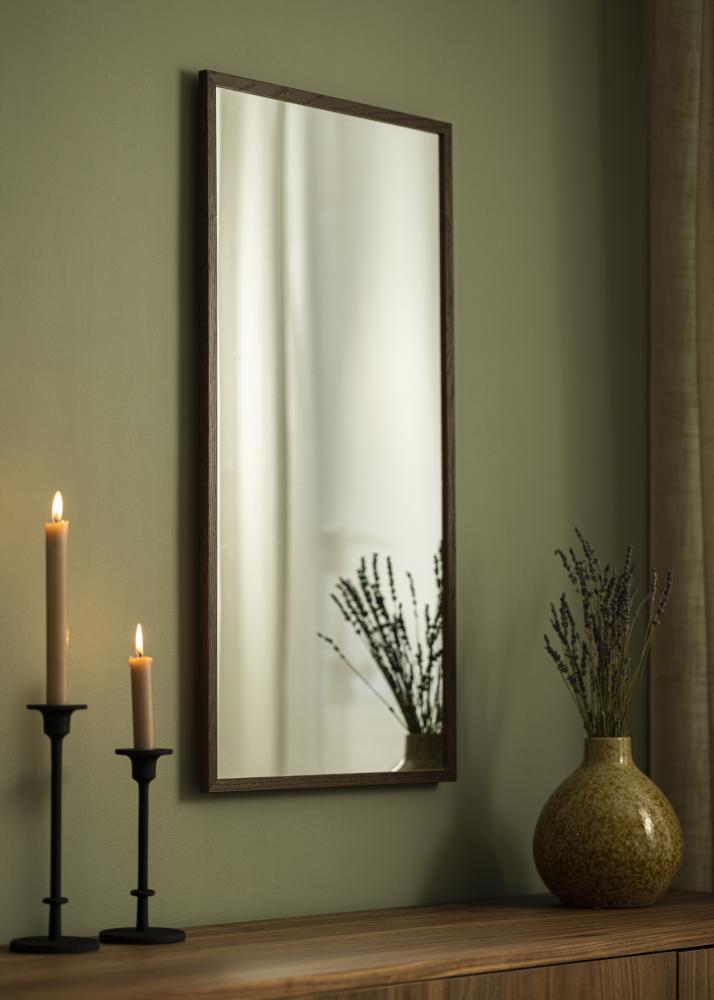 Speil Solid Smoked Oak 43x83 cm