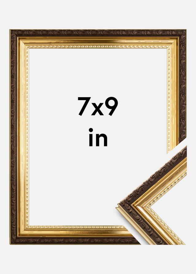 Ramme Abisko Akrylglass Gull 7x9 inches (17,78x22,86 cm)