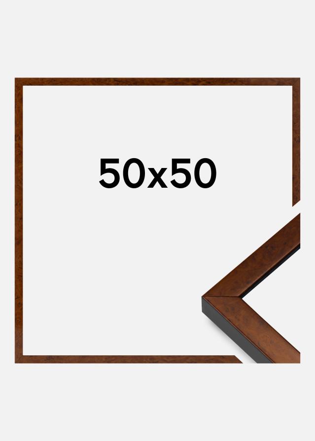 Ramme Ares Akrylglass Burr Walnut 50x50 cm