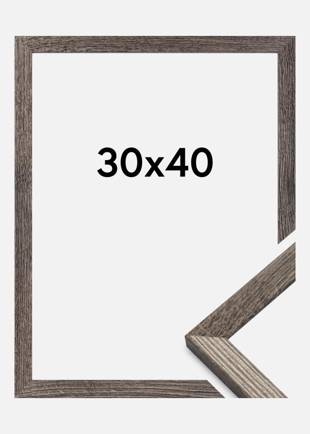 Ramme Fiorito Akrylglass Valnøtt 30x40 cm