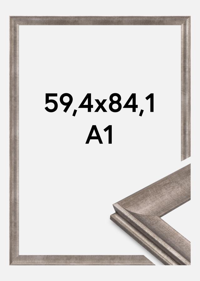Ramme Conca Akrylglass Sølv 59,4x84 cm (A1)
