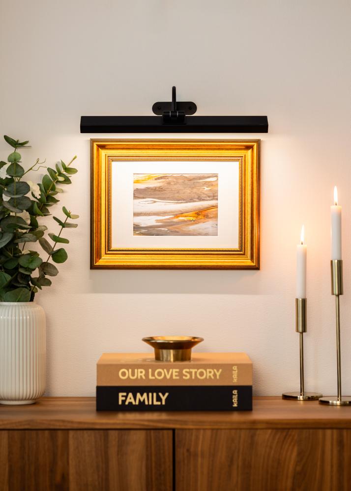 KAILA Flare Batteridrevet Tavelbelysning 40 cm - Svart