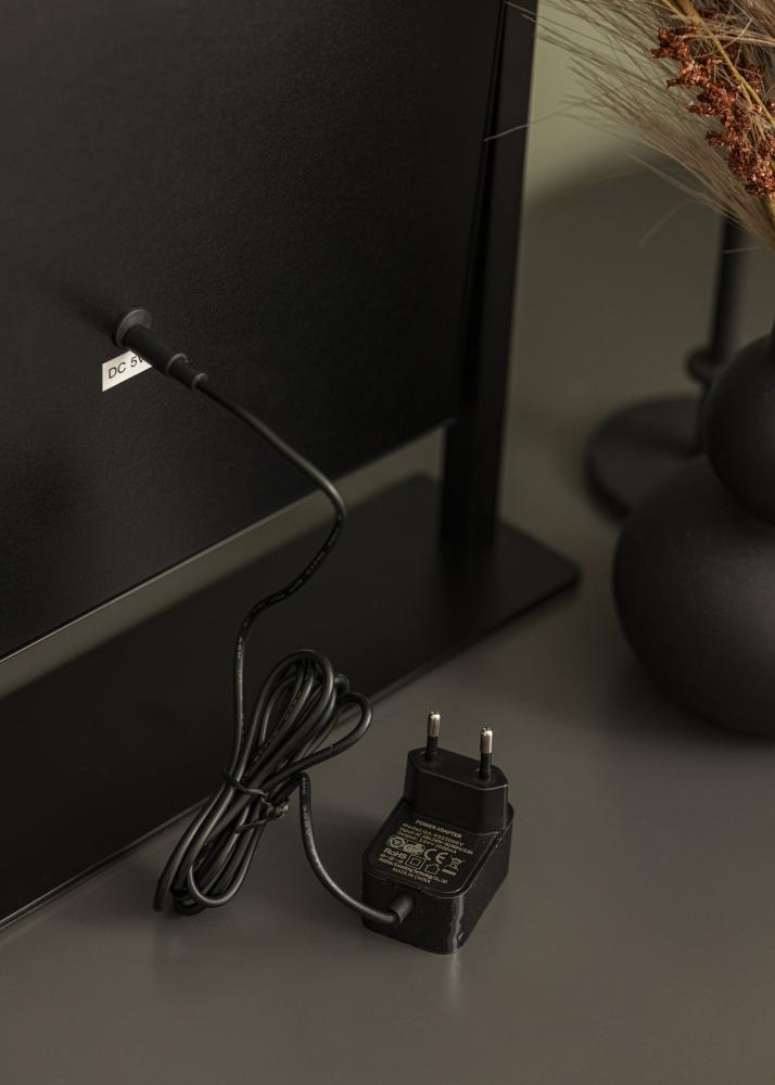 KAILA Sminkespeil I Svart - 36x47 cm