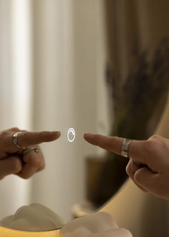 KAILA Speil LED 80 cm Ø