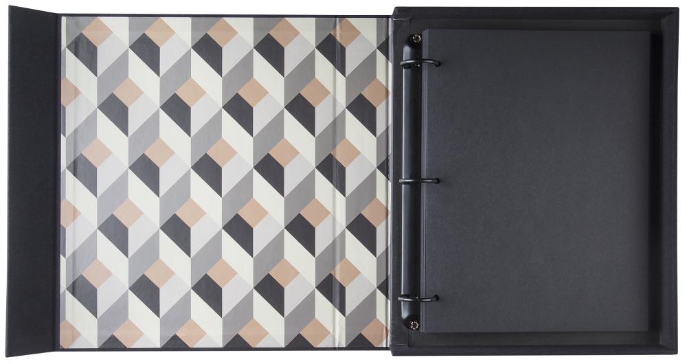 Good Times - A Coffee Table Photo Album (60 Svarte Sider / 30 ark)