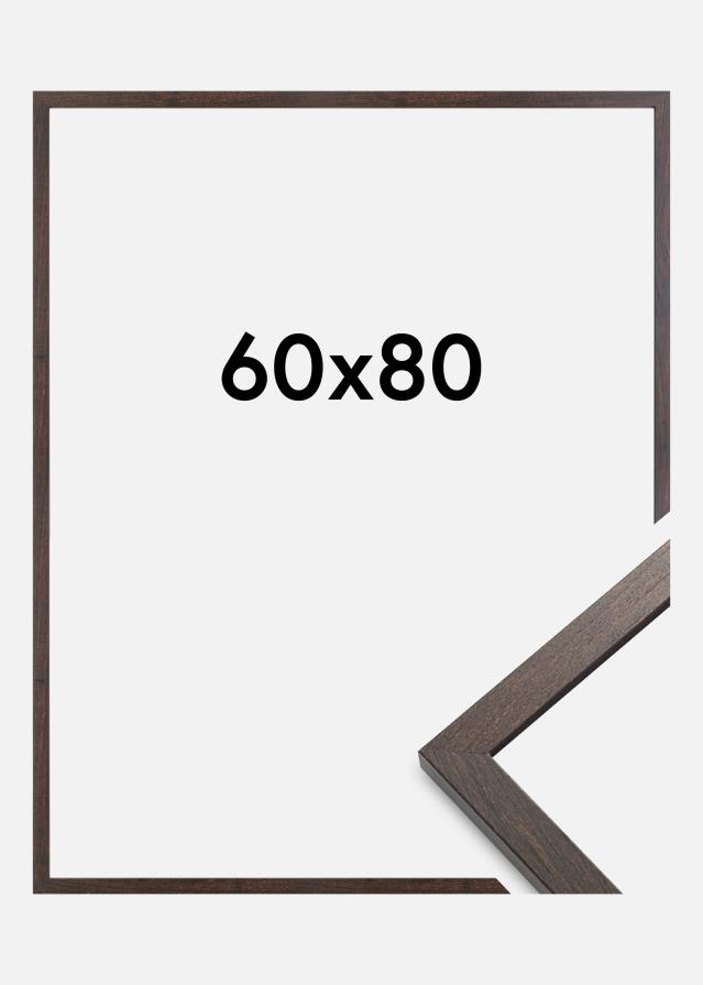 Ramme Trendy Akrylglass Valnøtt 60x80 cm