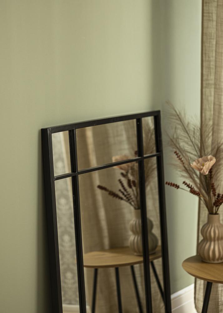 Speil Window Svart 70x100 cm