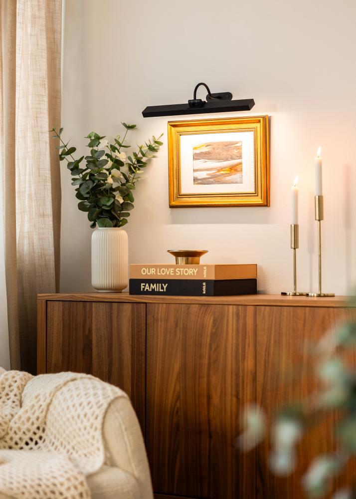 KAILA Flare Batteridrevet Tavelbelysning 40 cm - Svart