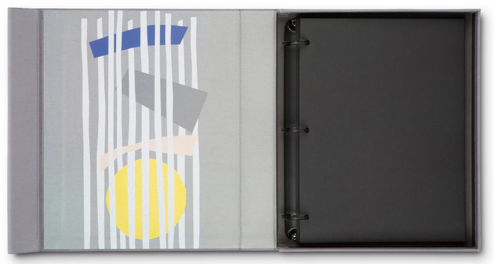 Life in Pictures Grey - A Coffee Table Photo Album (60 Svarte Sider / 30 ark)