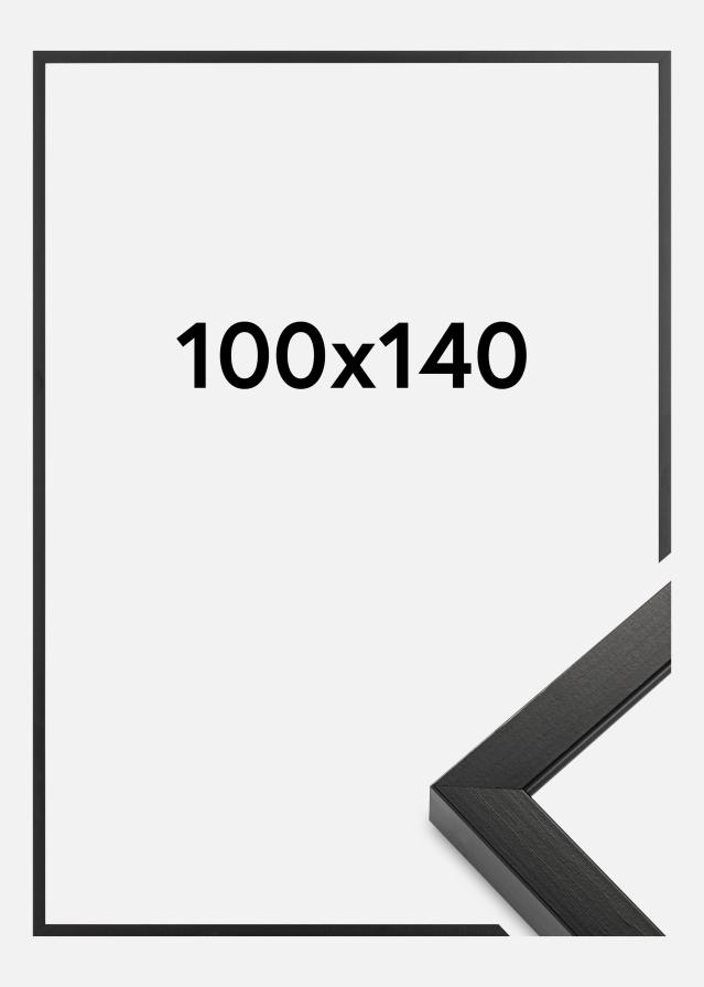 Ramme Amanda Box Akrylglass Svart 100x140 cm