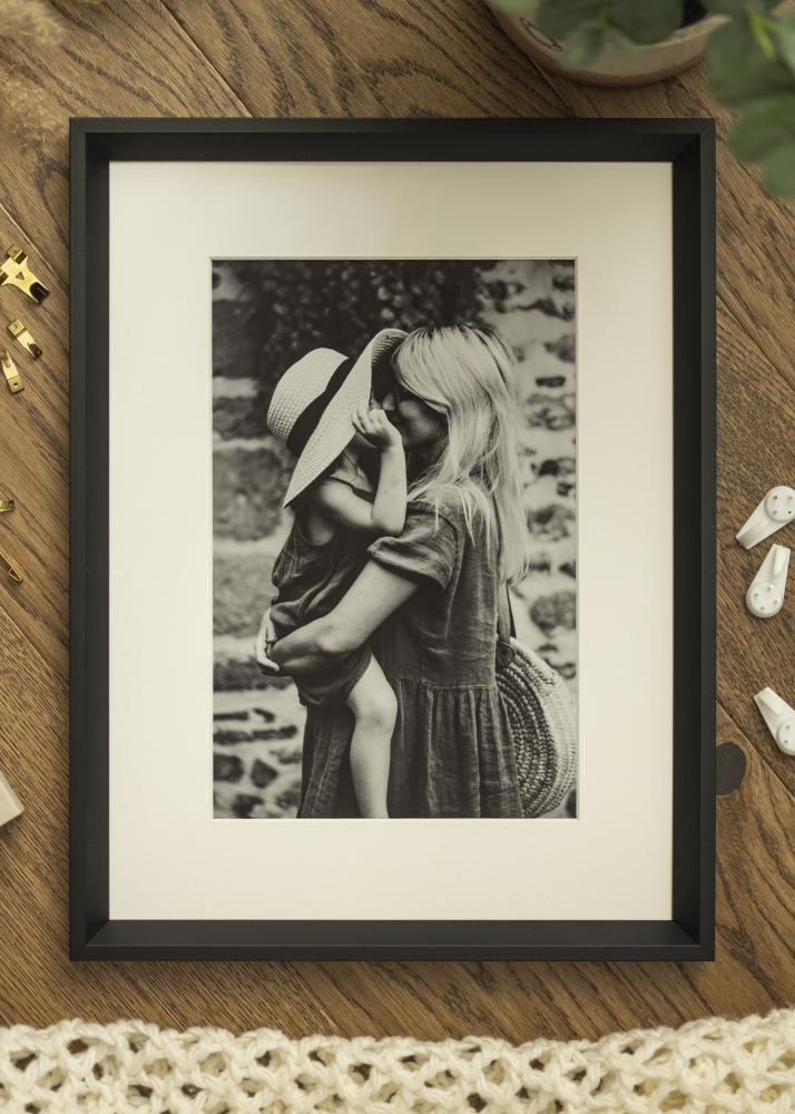 Ramme Globe Akrylglass Svart 70x100 cm