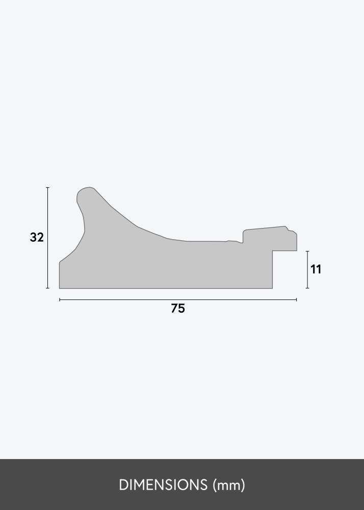 Ramme Camden Gull - Valgfri størrelse
