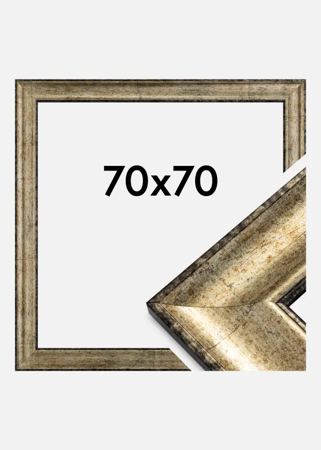 Ramme Saltsjöbaden Akrylglass Antikk Gull 70x70 cm