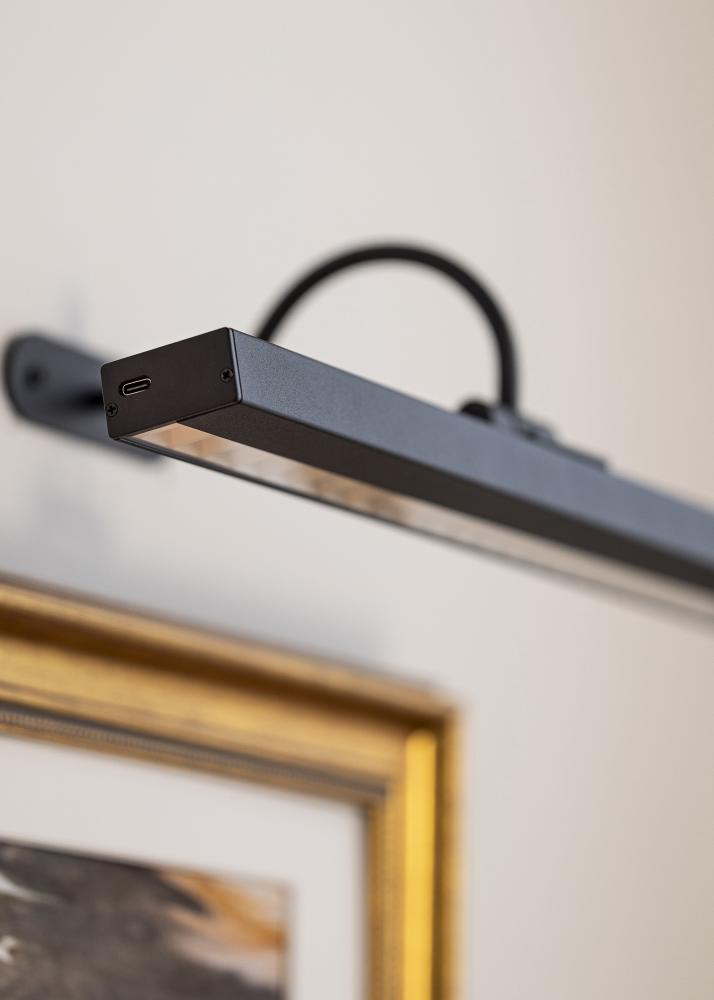 KAILA Flare Batteridrevet Tavelbelysning 40 cm - Svart