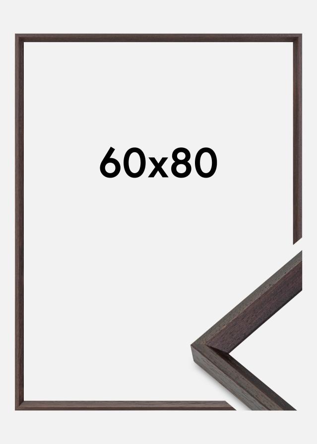 Ramme Globe Akrylglass Espresso 60x80 cm