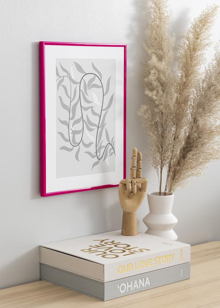 Ramme New Lifestyle Akrylglass Mørkerosa 50x70 cm