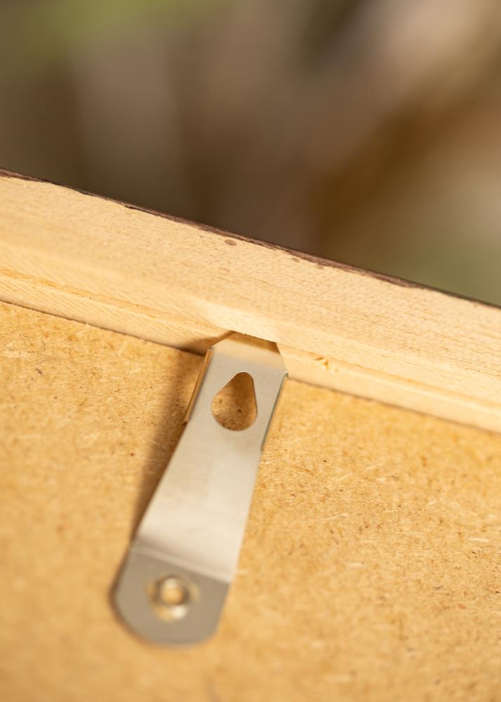 Ramme Hermes Teak 60x90 cm - Passepartout Hvit 50x75 cm